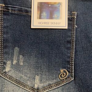 Woman jeans indigo rein